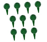 Milisten Semoir Planteur Réglable 5 Niveaux 10 Pièces pour Jardinage Portable Distributeur De Semences Léger Plastique Jardin Outil Plantation Pratique