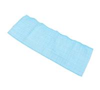 Milisten Serviette de bain exfoliante pour la douche - de toilette exfoliant doux en jacquard japonais, séchage rapide, pour la salle de bain et la maison, 89 x 30 cm, bleu