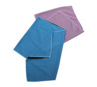 Milisten Serviette Rafraîchissante en Soie Glacée pour Animaux de Compagnie Légère et Absorbante 2pcs pour Promenade Extérieure par Temps Chaud