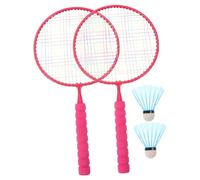 Milisten Set de Badminton pour Garçon Fille Confortables et Sécurisées Jeu Extérieur pour Garçons et Filles Facile à Transporter et Débuter