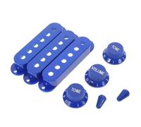 Milisten Set de Protections pour Micros de Guitare avec Boutons de Volume et Capuchons de Switch Anneaux de Protection pour Pickups Accessoires pour Basse et Guitare Durabilité et Réglage