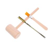 Milisten Set Outils Excavation Archéologique pour Garçon Fille Kit de Fouilles avec Marteau Brosse et Pelle Éducatif pour Développer la Motricité Fine Créativité pour Garçons et Filles