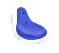 Milisten Siège de Balançoire Plastique Aux Intempéries Siège de Remplacement Ergonomique pour Équipements de Fitness Extérieurs Adapté Aux Garçon Fille et de Loisirs