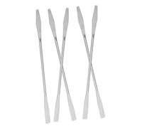 Milisten Spatules à Mélanger Maquillage En Acier Inoxydable 5 Pièces 15 Cm Multifonctions Pour Maquilleurs Professionnels Usage Palettes Cosmétiques