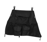 Milisten Stroller Organizer Bag Large Capacity With Side Sling Mesh Storage For Diapers Snacks Toys Pushchair Hanging Basket For Easy Access And Travel