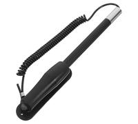 Milisten Stylet Inoxydable en Rétractable et Aluminium Acier Capacitif avec Support Stylo, Haute Précision pour Écran Tactile et Utilisation Smartphone