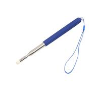 Milisten Stylet pour Tableau Blanc et Tableau Noir Traditionnel Robuste et Extensible Bleu Rétractable en Acier Inoxydable pour Présentation en Bureau