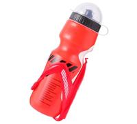 Milisten Support Bidon VTT et Portable avec Gourde Rouge Rack Plastique Résistant Facile à Installer Adapté Route et Montagne pour Cyclisme Extérieur