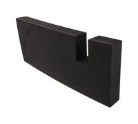 Milisten Support Cible pour Tir à l'arc en Eva Résistant, Base Stable et Compacte pour Cibles en Mousse, Entraînement Extérieur et Compétition, Accessoire Tir à l'arc Solide et Léger