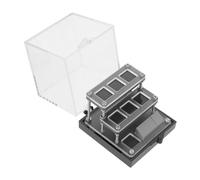 Milisten Support de Acrylique Transparent Boîte de Rangement pour et Cristaux Exposant pour Collections à Écoles et Musées