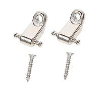 Milisten Support de Cordes pour Guitare Électrique Métal Lot de Argentées de Retenue pour Tête de Manche Réduit Usure des Cordes et Stabilise Accessoire pour Guitares Électriques et Basses