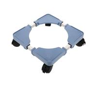 Milisten Support De Machine à Laver avec roulettes Chariot Mobile pour Meubles Support De Rangement pour Machine à Laver Et Réfrigérateur Panier Inférieur Chariot
