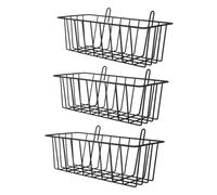Milisten Support De Mangeoire À Foin en 3 Pièces avec Cadre en Métal Robuste pour Cages Distributeur De Foin pour