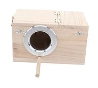 Milisten Support De Nidification Oiseau Bois Nichoir Petite pour Petits Oiseaux Protection Vent Pluie