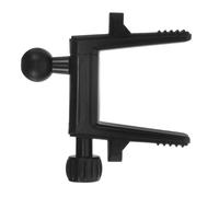 Milisten Support de Téléphone Noir pour 17mm Grille D'aération de Voiture | Clip Ventouse 360 Degrés, Plastique, Usage Automobile, Compatible Smartphones, Format 0,7 Pouce
