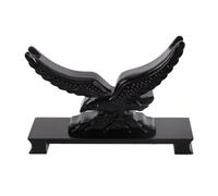 Milisten Support D'exposition D'épée en Résine D'aigle Noir
