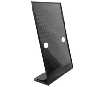 Milisten Support en Plastique Ps Incliné pour Porte-menu de Table Surface Lisse, Facile à Installer, pour Restaurants et Conférences