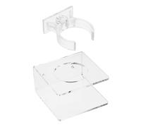 Milisten Support Mural pour Sabre Laser en Matériau Solide Transparent, Fixation Invisible, Capacité de Charge Élevée, Organisateur Mural pour Exposition et Rangement à Domicile, 1 Pièce,