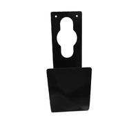 Milisten Support Mural Télescopique pour Tuyau Arrosage Acier Noir Crochet Multi-Usage avec Trou de Fixation Capacité Élevée Ajustable pour Rangement Outils Serviettes et Vêtements