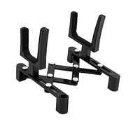Milisten Support pour Violon Portable Stand de Sol Robuste avec Mousse Haute Qualité Pliage Compact pour Musiciens Débutants et Support Dinstrument Pratique et Durable Noir