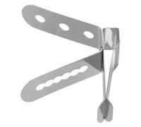 Milisten Support Thermomètre à Viande en Acier Inoxydable 304 Pince Stable, Accessoire pour Cuisson Barbecue et Fumoir, Usage Professionnel Cuisine