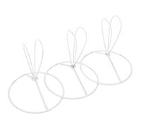 Milisten Supports Clip pour Ampoule Ronde 3 Pièces, Adaptateurs Douille Ronde pour Abat-Jour DIY, Accessoires Éclairage pour Lampes de Bureau, Lampadaires et Suspensions pour Maison et