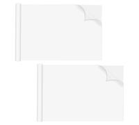 Milisten Tableau Blanc Mural Autocollant Électrostatique 45cm X 1000cm en Polypropylène Pp, Feuille Effaçable à Sec Réutilisable pour Bureau, École et Organisation Quotidienne