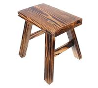 Milisten Tabouret en Bois Massif Stable et Léger, Petit Marchepied Pratique Maison Dortoir, Tabouret Simple pour Changer de Chaussures et Reposer Les Pieds