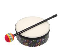 Milisten Tambour à Main Bois pour Garçon Fille et Portable Instrument de Percussion Clair pour Apprentissage Du Rythme Adapté Aux Tout-petits et Activités Musicales Éducatives