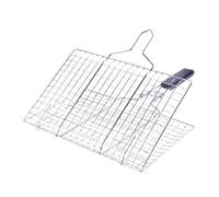 Milisten Tapis De Barbecue Acier Inoxydable Amovible pour Cuisson Accessoires De Barbecue Extérieur Filet De Épais