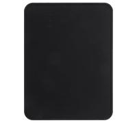 Milisten Tapis de Rangement Antidérapant en Silicone Noir pour Presse à Café Moulu, Tapis Multifonctionnel Carré K2, Accessoire Compatible Machine à Café, Protection Surface pour Barista