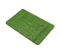 Milisten Tapis Décoratif En Gazon Artificiel Pour Chien Paillasson Lavable Antidérapant Pour Lintérieur