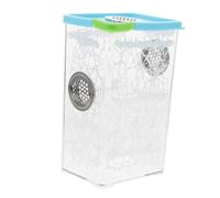 Milisten Terrarium enclos pour Tortues à l'intérieur Habitat du Reptile Cage de Tortue enclos de Reptile Cage d'araignée Accessoires araignée sauteuse kit de réservoir de Tortue gêne Abdos