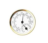 Milisten Thermomètre Analogique Mini Hygromètre Précis pour Réfrigérateur et Chambre Froide Lecture Facile Plage Usage Domestique et Professionnel
