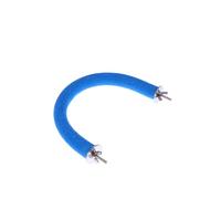 Milisten Tige de Griffe de meulage de Perroquet Toys The Toy dent Accessoires de Perroquet Le Perroquet favorise la santé des Pieds Couper Les Clous, Tige Debout pour Perroquet Bambou
