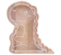 Milisten Tirelire pour Salle De Jeux pour Enfants Petite Décoration avec Tirelire Transparente Cadeau d'anniversaire pour Garçons Et Enfants Dinosaure