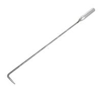 Milisten Tisonnier Acier Robuste Multifonction pour Barbecue Cheminée Et Camping Crochet Long pour Foyer Intérieur Extérieur