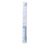 Milisten Toise Murale Garçon Fille Décorative Règle Hauteur et Toile Étanche avec Motif Dinosaure Suivi Croissance Garçon Fille Décoration Murale Chambre