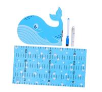 Milisten Toise Pour Garçon Fille Autocollant Motif Animal Sticker Mesure De Décoration Murale Intérieure Garçon Fille