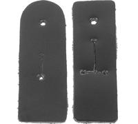 Milisten Tour de cou pour clarinette avec languette réglable en cuir Sangle de transport confortable pour clarinette et saxophone Accessoire portable 6,6 x 2,1 x 0,3 cm Noir