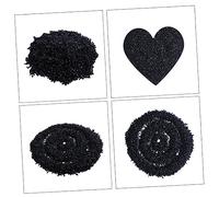 Milisten Tourmaline Noire Granulés Cristaux pour Bijoux DIY Décoration Intérieure Revêtements Métaphysique et Usage Électronique