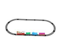 Milisten Train Électrique pour Garçon Fille Circuit avec Rails et Wagons Surface Lisse sans Bavures Plastique Sûr et Développement Motricité et Créativité