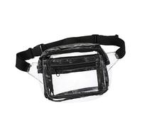Milisten Transparent PVC Multifonctionnel pour Bandoulière pour Voyage Sport Activités de Plein Air