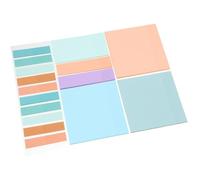Milisten Transparents Blocs-notes Papier 500 Pièces, Auto-adhésifs | Notes et Repères, Facile à Utiliser, Lecture de Livre, Marquage Discret, Usage Bureau
