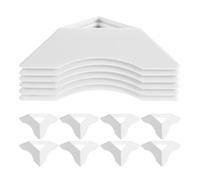 Milisten Trépied Cube 20 Pièces en Plastique Léger, Socle pour Cubes Triangulaires, Conçu pour Organisation et Présentation de Puzzles