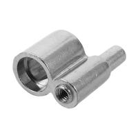 Milisten Trombone Attachment Valve de Valve Rotative Précises avec Rotation Droite Central Métal pour Cuivres Liaison Clé Levier Paddle Remplacement