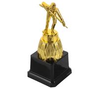 Milisten Trophée de Snooker en Plastique Doré, Coupe de Récompense pour Tournoi de Billard, Statuette 3D Joueur, Accessoire Officiel pour Compétitions et Événements Sportifs