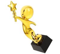 Milisten Trophée en Résine Décoratif 25 Modèles « Espoir des Étoiles » pour Cérémonie Scolaire, Récompense de Compétition et Présent Fête Élèves, Décoration Festive Solide et Colorée