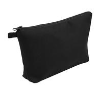 Milisten Trousse de Maquillage, Pochette à Main Cosmétique, Polyester Noir, Grosse Capacité, pour Organiser Le Maquillage Articles de Toilette, à Glisser Un Paquet à Main Valise, pour