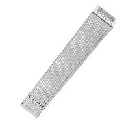 Milisten Tube à Fumer Acier Inoxydable pour Barbecue Accessoire de Grillage à Eau et Pratique pour Utilisation Plein Air